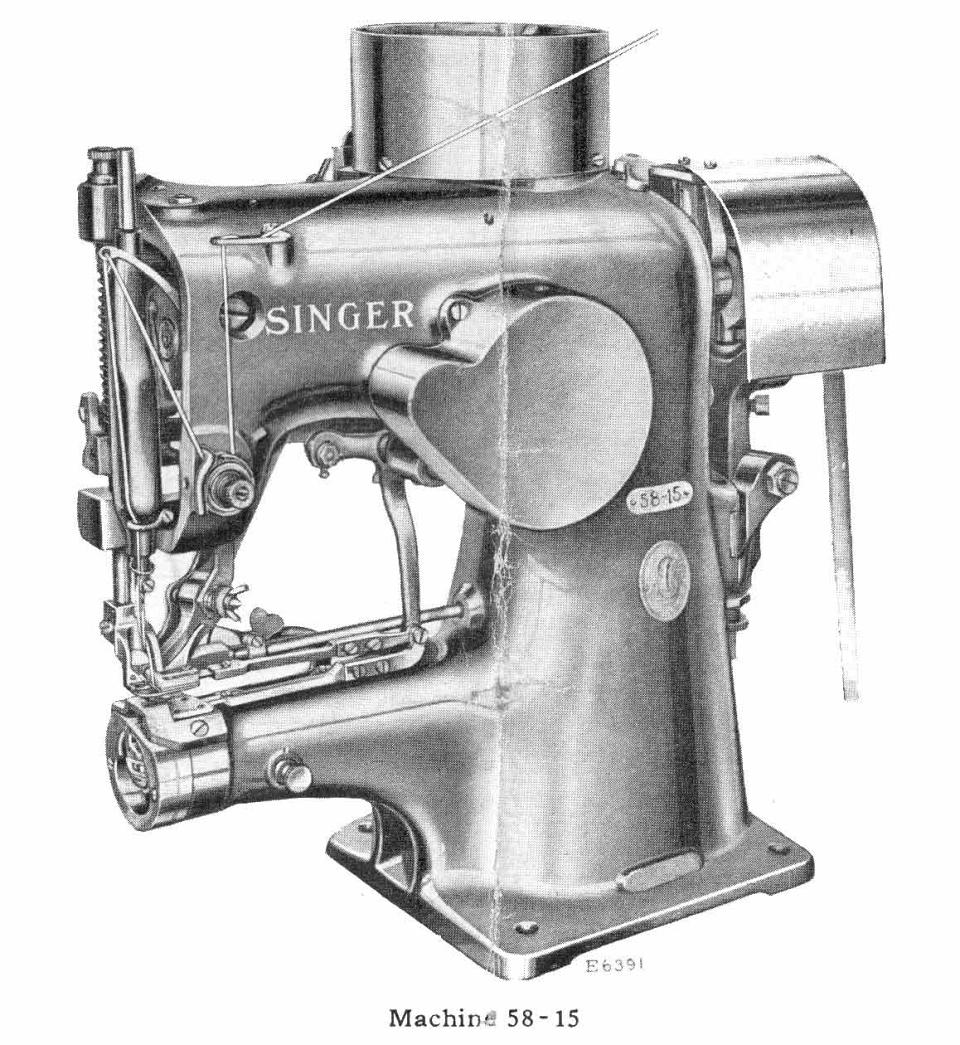 Singer Model 58-15 Sewing Machine