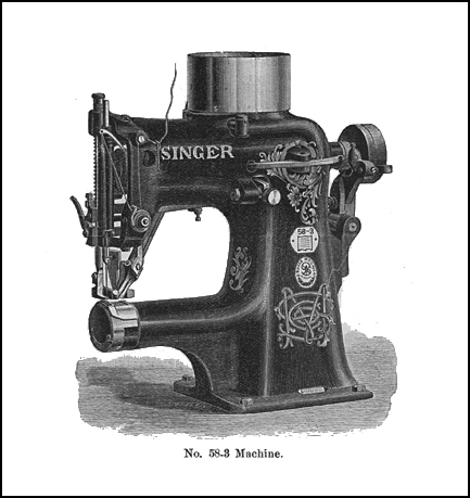Singer Model 58-2 Sewing Machine