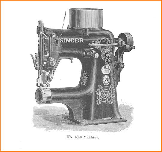 Singer Model 58-3 Sewing Machine