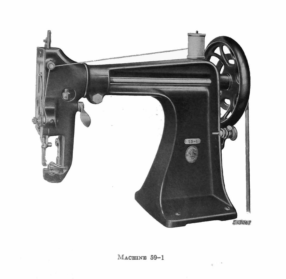 Singer Model 59-1 Sewing Machine