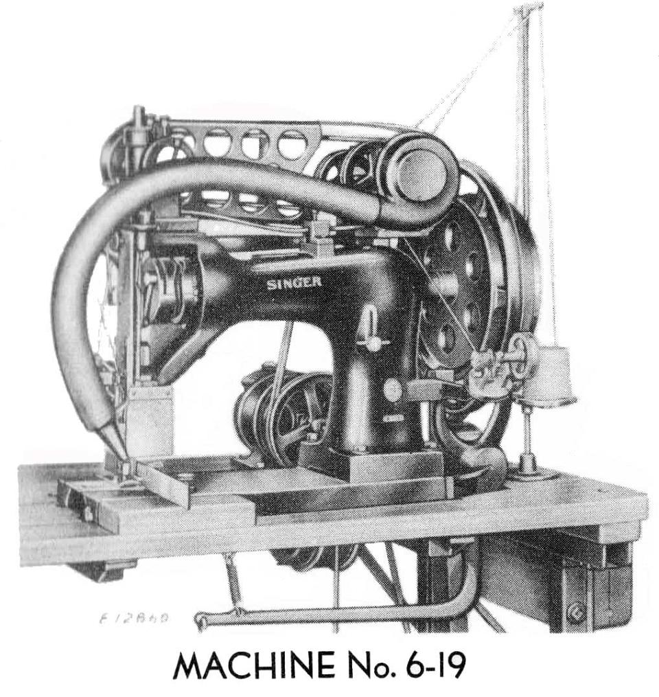 Singer Model 6-19 Sewing Machine