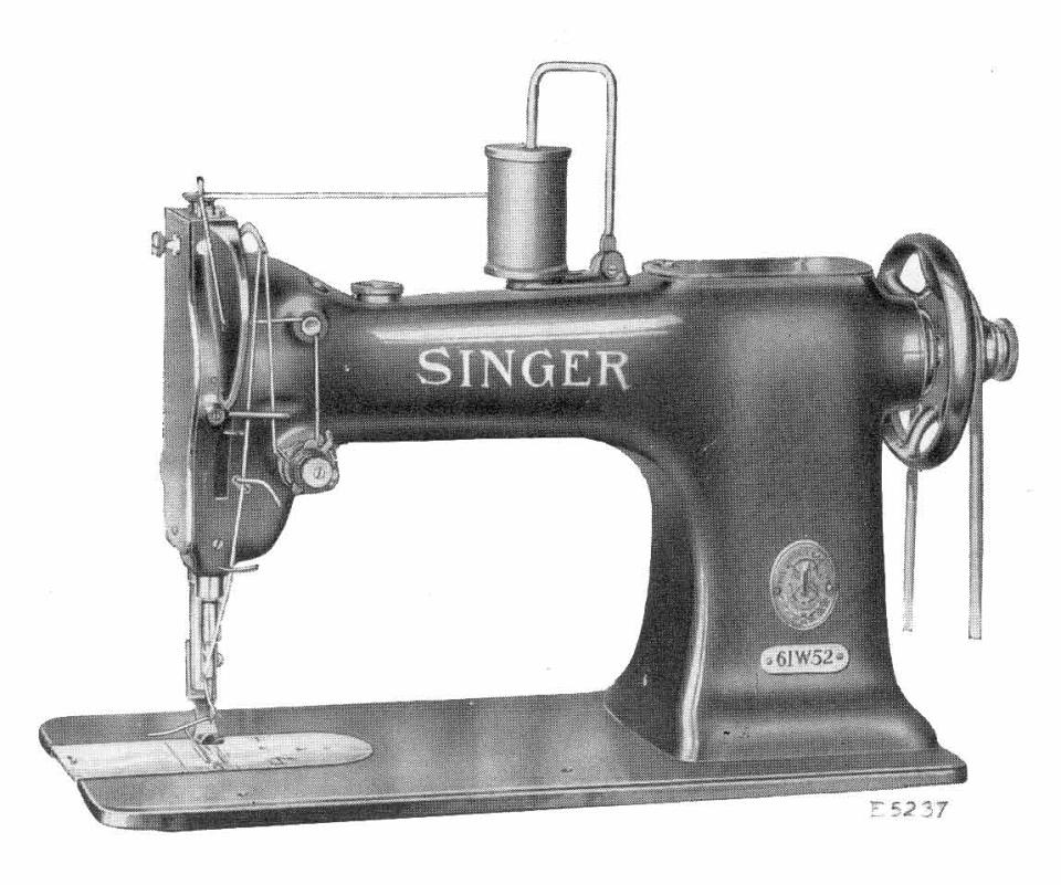Singer Model 61w52 Sewing Machine