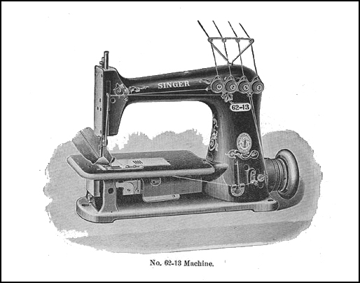 Singer Model 62-13 Sewing Machine