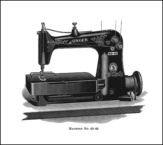 Singer Model 62-40 Sewing Machine