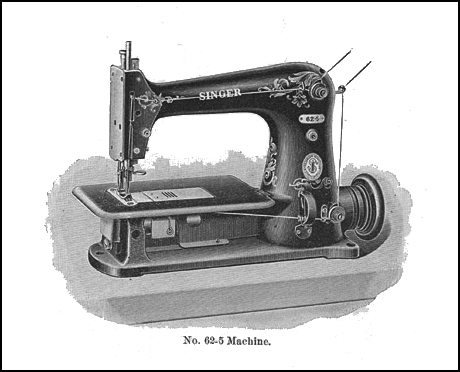 Singer Model 62-5 Sewing Machine
