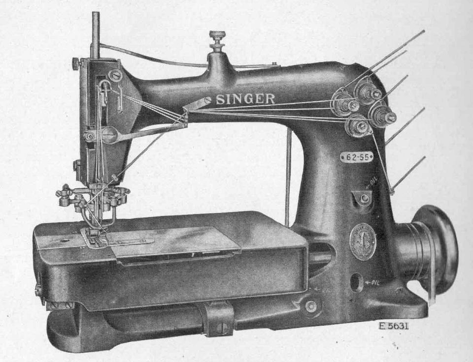 Singer Model 62-55 Sewing Machine
