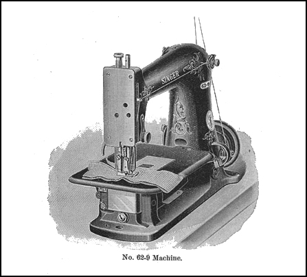 Singer Model 62-9 Sewing Machine