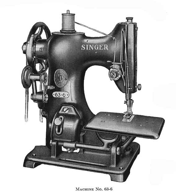 Singer Model 63-6 Sewing Machine