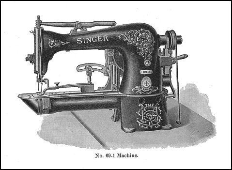 Singer Model 69-1 Sewing Machine
