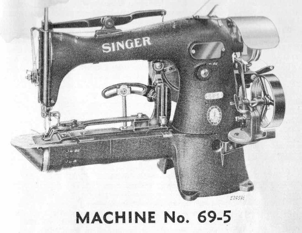 Singer Model 69-5 Sewing Machine