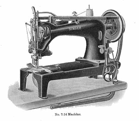 Singer Model 7-14 Sewing Machine