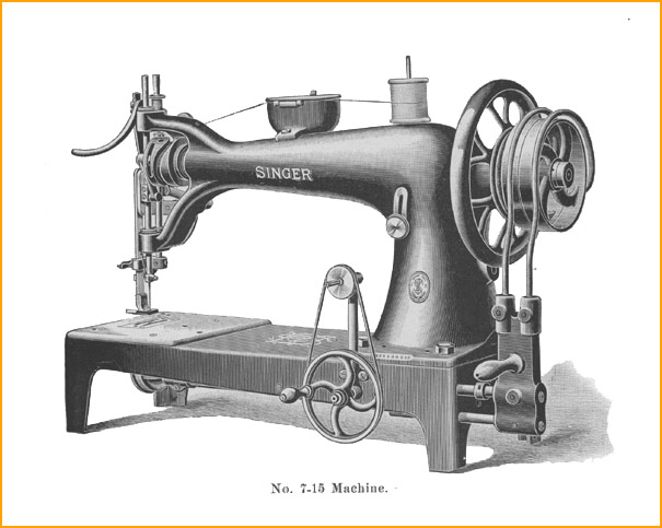 Singer Model 7-15 Sewing Machine