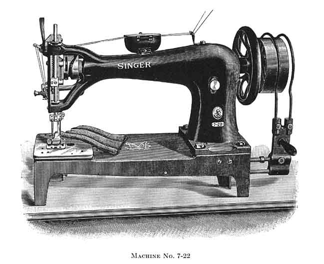 Singer Model 7-22 Sewing Machine