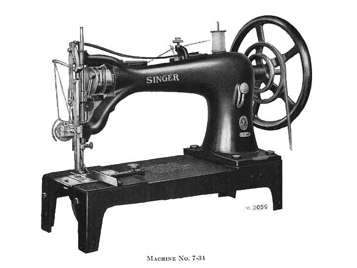 Singer Model 7-34 Sewing Machine