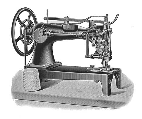 Singer Model 7-35rear Sewing Machine