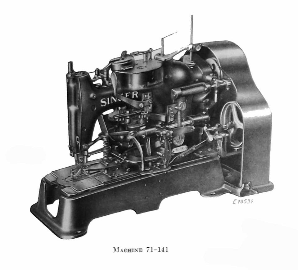 Singer Model 71-141 Sewing Machine