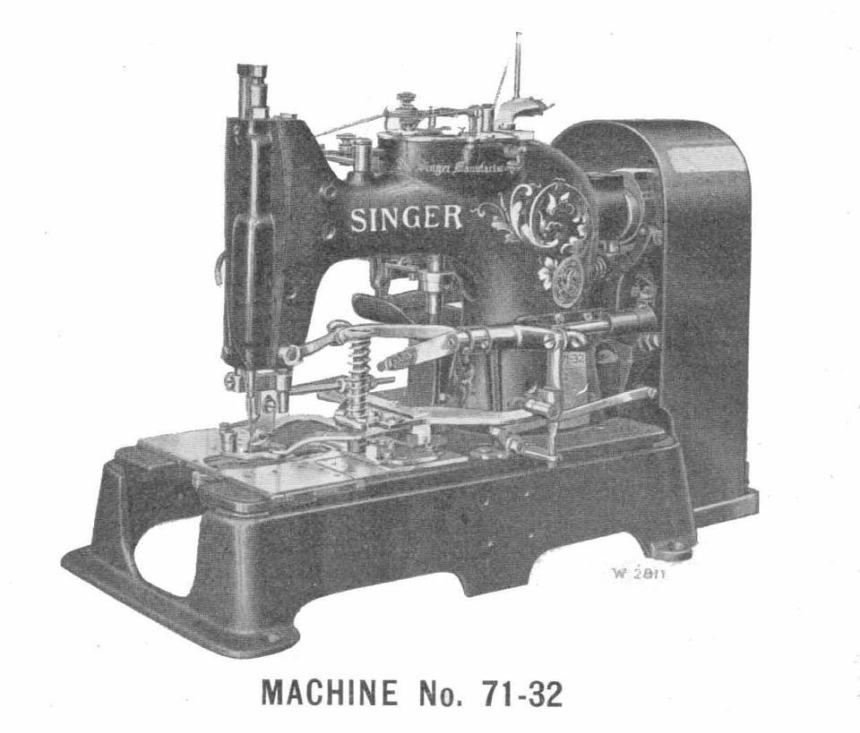 Singer Model 71-32 Sewing Machine