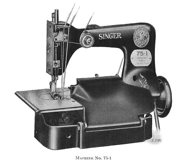 Singer Model 75-1 Sewing Machine