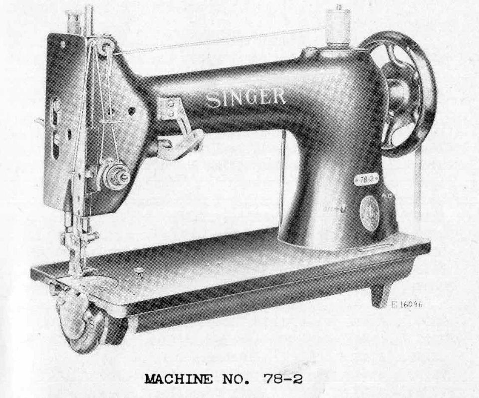 Singer Model 78-1 Sewing Machine