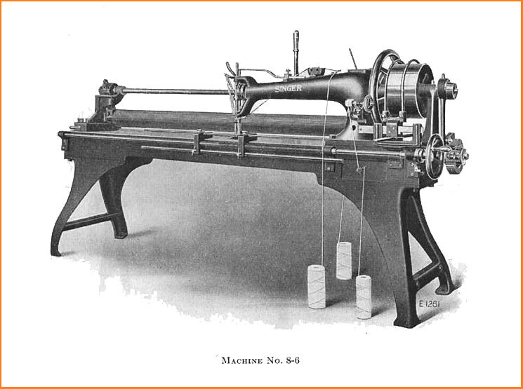 Singer Model 8-6 Sewing Machine