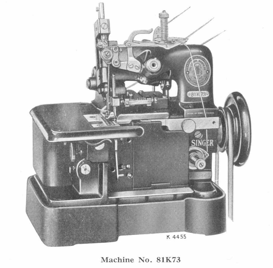 Singer Model 81-73 Sewing Machine