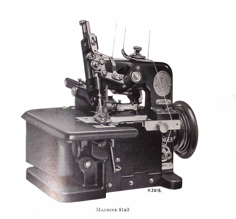 Singer Model 81k3 Sewing Machine