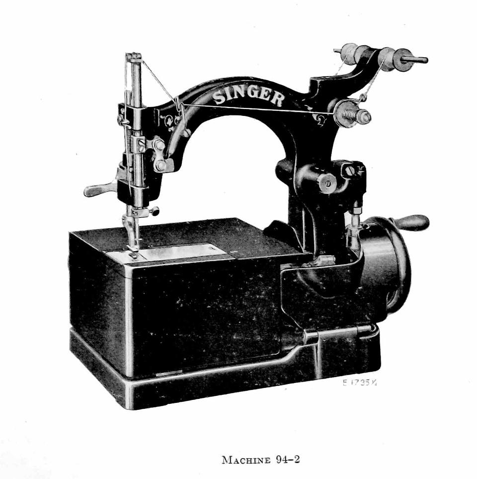 Singer Model 94-2 Sewing Machine