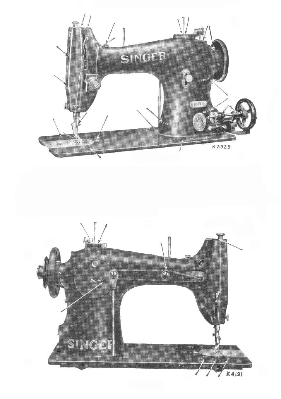 Singer Model 95k40 Sewing Machine