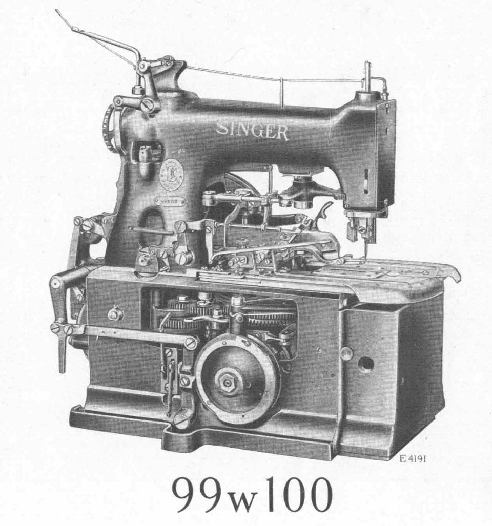 Singer Model 99w100 Sewing Machine