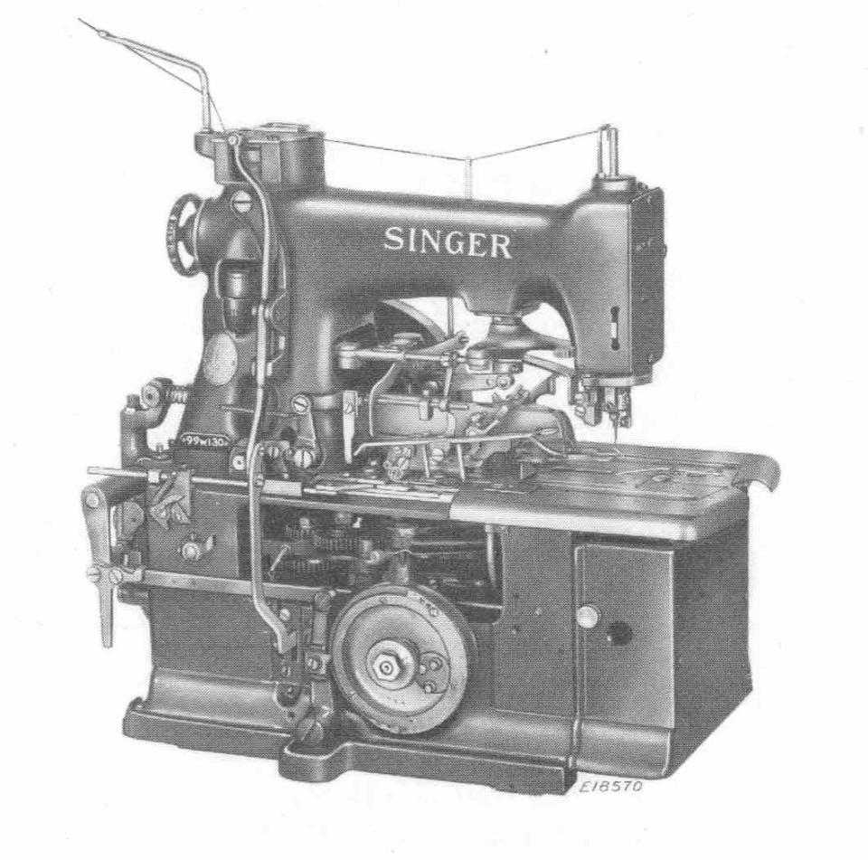 Singer Model 99w130 Sewing Machine