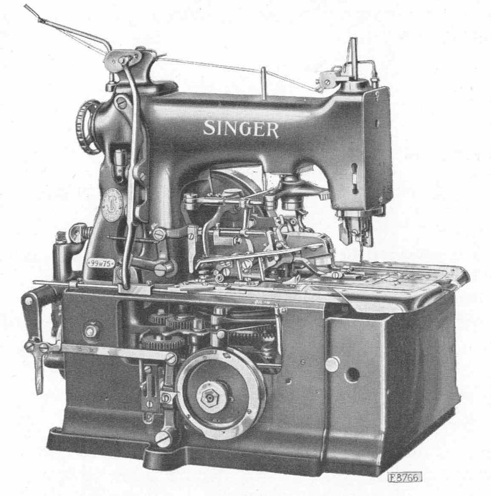 Singer Model 99w75 Sewing Machine