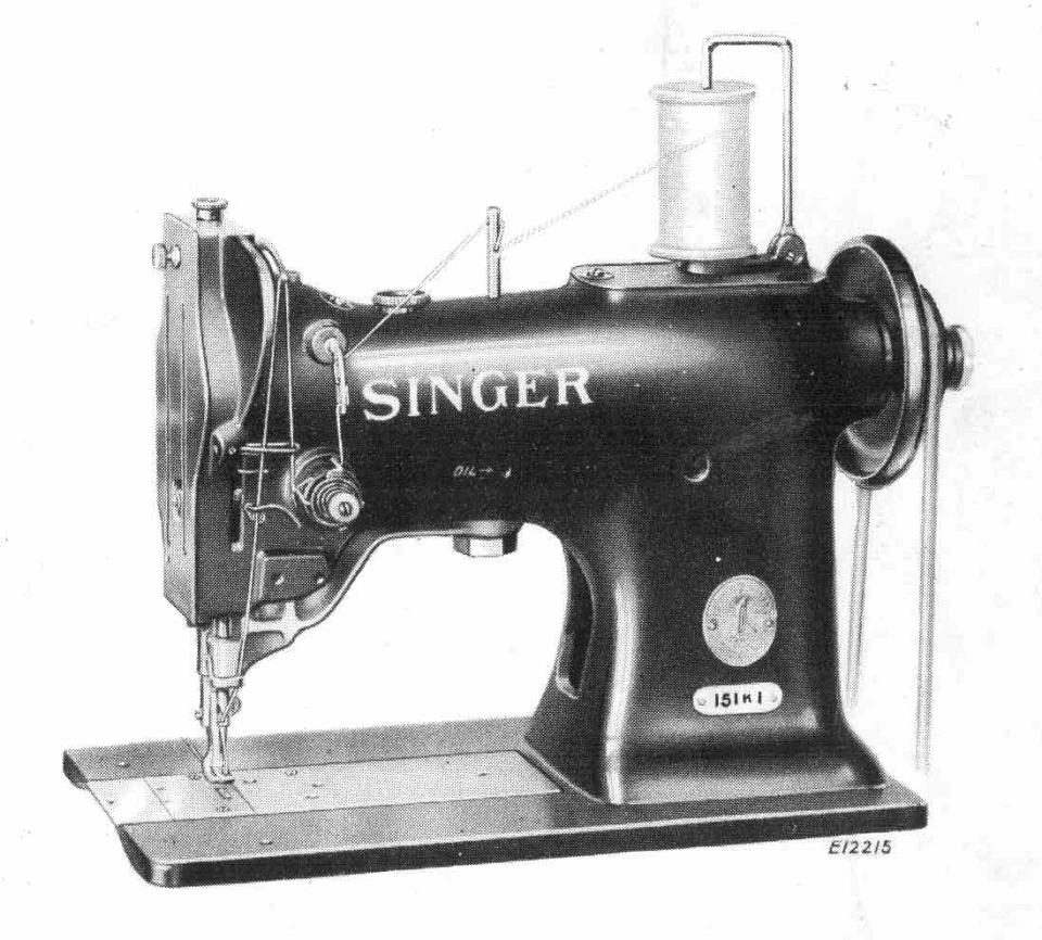 1945 Singer 111W117 Walking Foot Industrial Sewing Machine