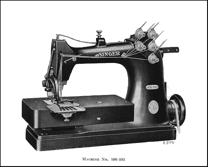 Singer Model 106-105 Sewing Machine