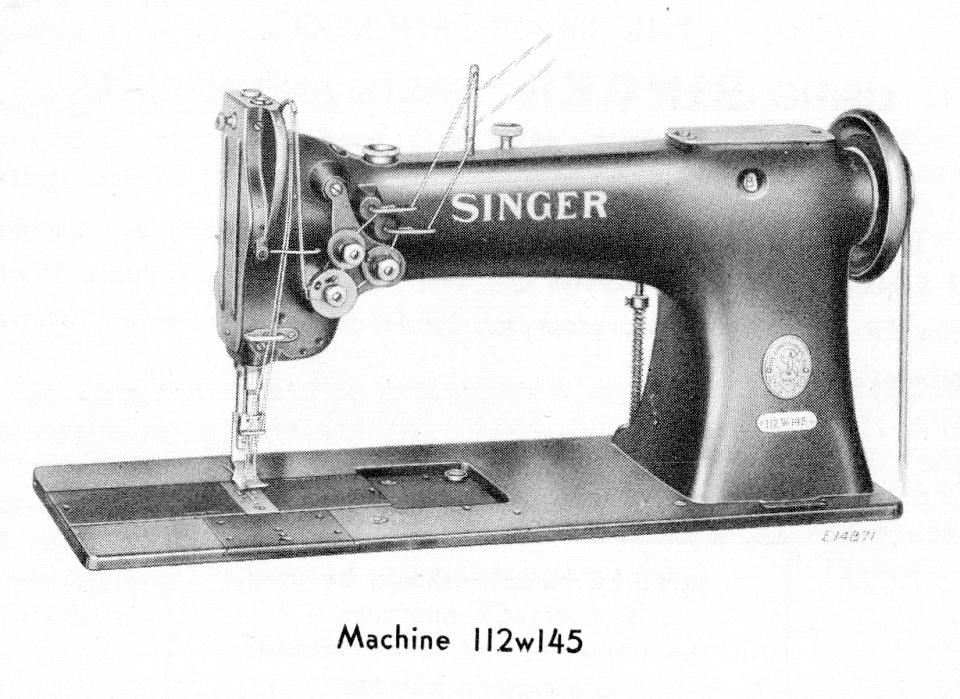 Singer Model 112w145 Sewing Machine