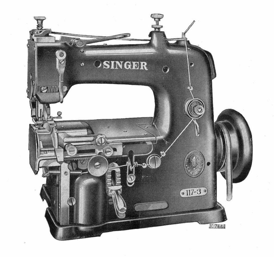 Singer Model 117-3 Sewing Machine