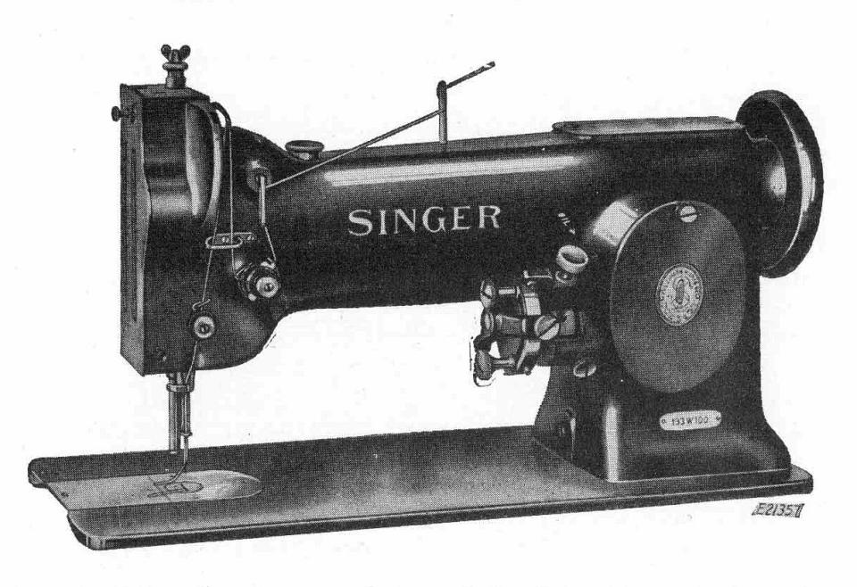 Singer Model 133w100 Sewing Machine
