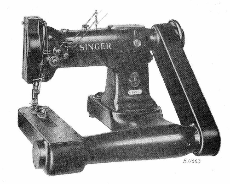 Singer Model 134w3 Sewing Machine