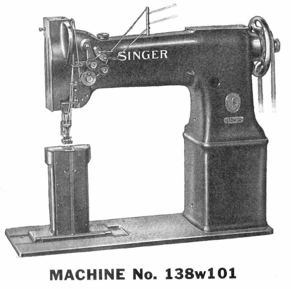Singer Model 138w101 Sewing Machine