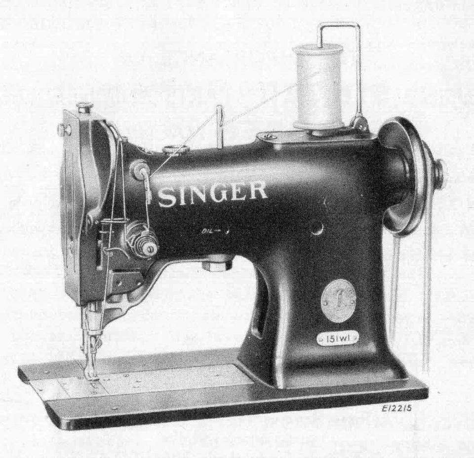 Singer Model 151w1 Sewing Machine