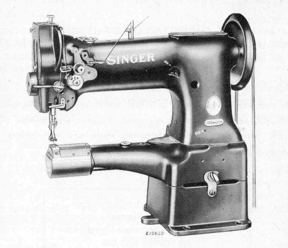Singer Model 153w103 Sewing Machine