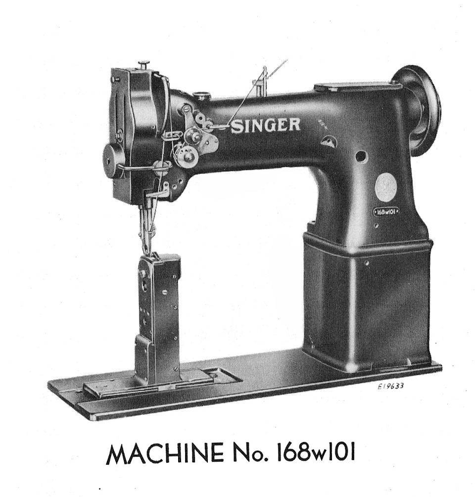 Singer Model 168w101 Sewing Machine