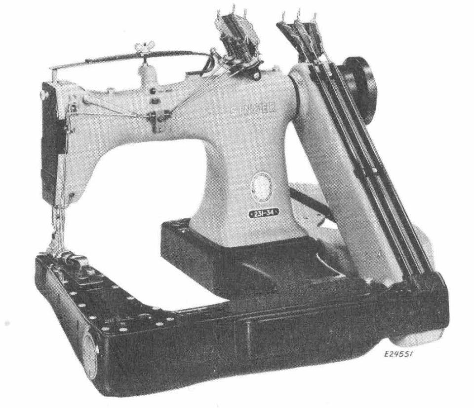 Singer Model 231-34 Sewing Machine