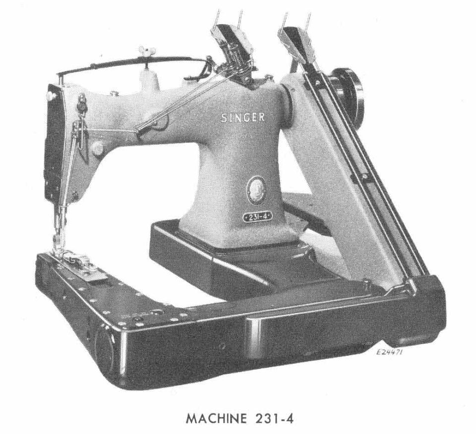 Singer Model 231-4 Sewing Machine