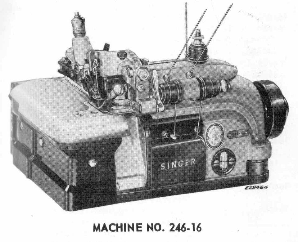Singer Model 246-16 Sewing Machine