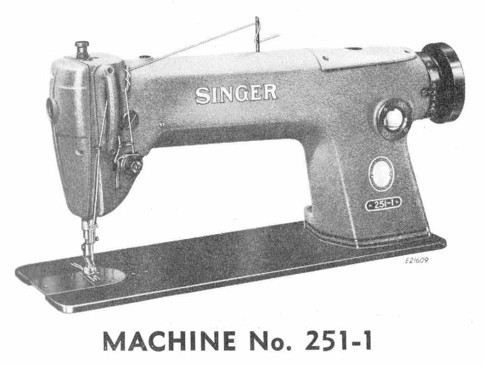 Singer Model 251-1 Sewing Machine