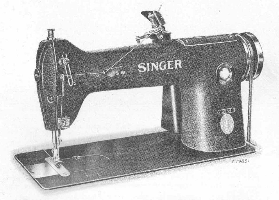 Singer Model 253-1 Sewing Machine
