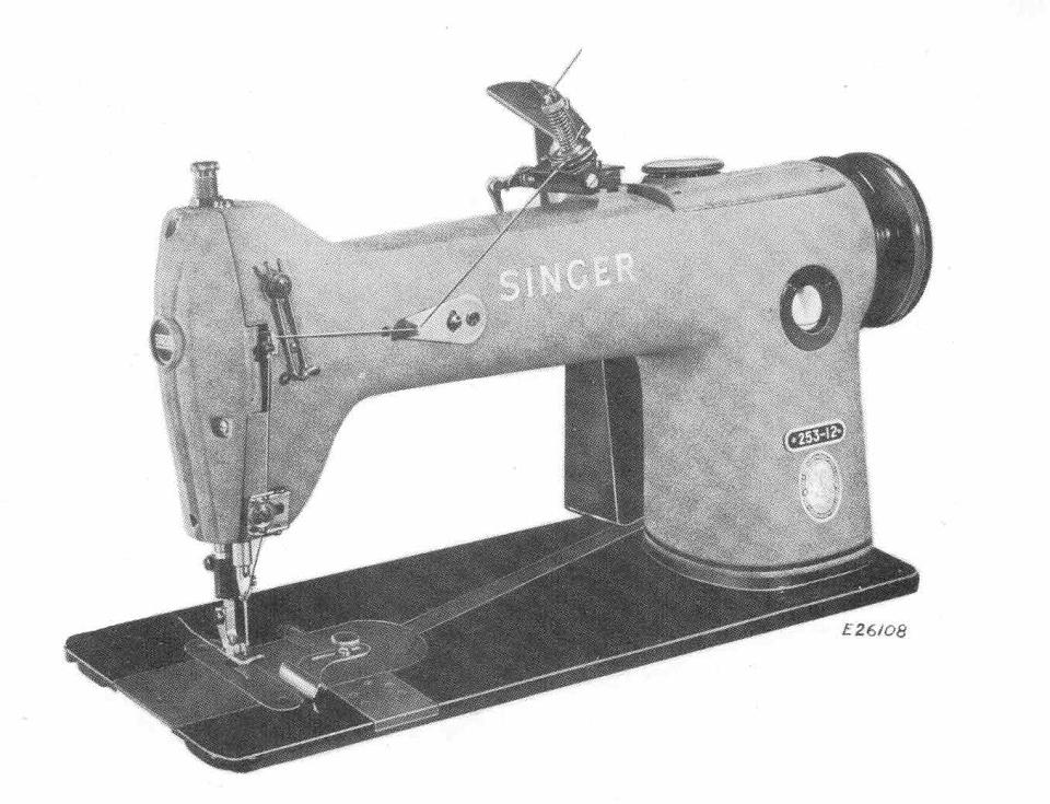 Singer Model 253-12 Sewing Machine