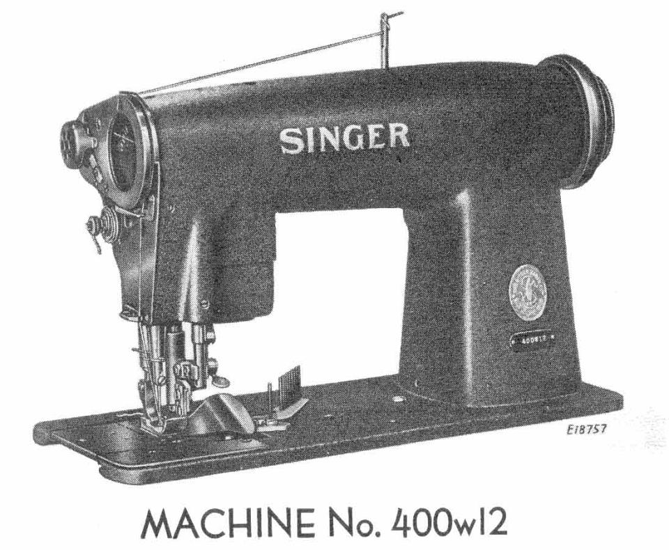 Singer Model 400w12 Sewing Machine