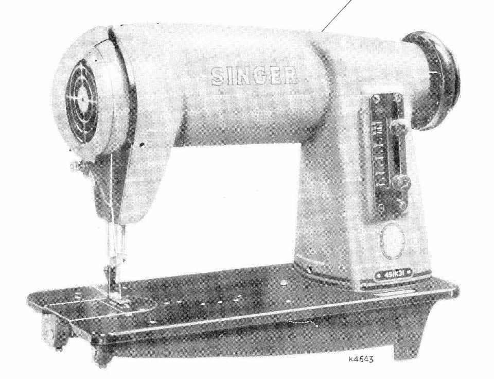 Singer Model 451 Sewing Machine