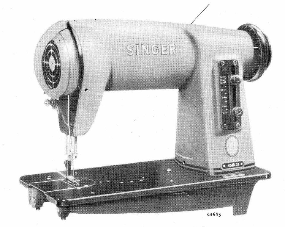 Singer Model 451k31 Sewing Machine